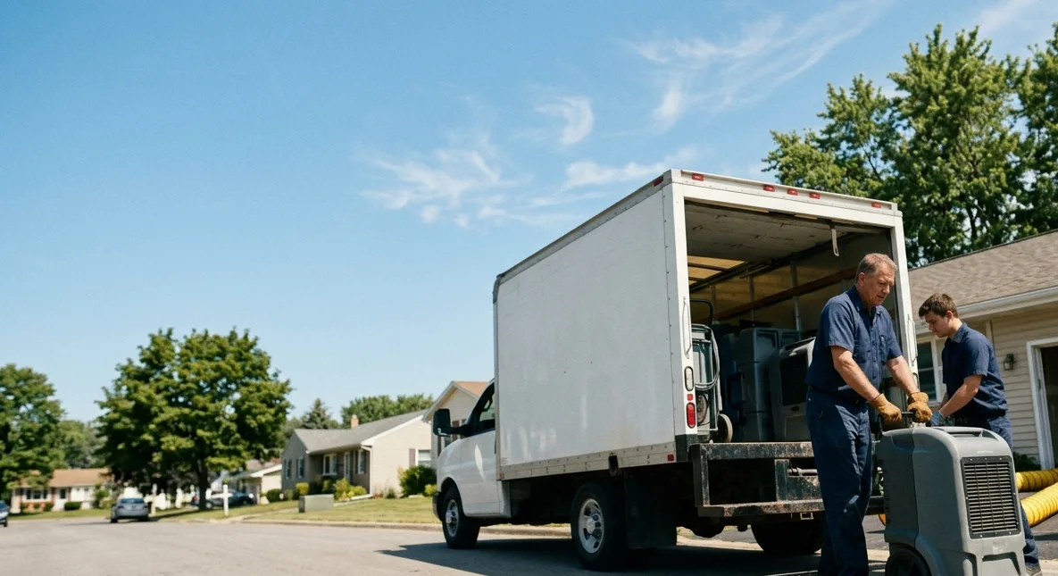 Water Damage Cleanup in Cedar Rapids, IA near me